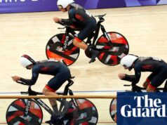 Team GB take silver in men’s team pursuit as Australia edge tight final | Paris Olympic Games 2024