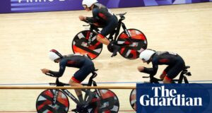 Team GB take silver in men’s team pursuit as Australia edge tight final | Paris Olympic Games 2024