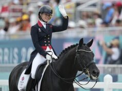 Team GB wins ANOTHER equestrian medal as Lottie Fry and Glamourdale win dressage bronze – and Becky Moody pulls off a career-best performance with Jagerbomb after stepping in to replace banned Charlotte Dujardin