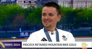 Team GB’s Olympic champion Tom Pidcock confronts GMB’s Ed Balls after the presenter claimed mountain biking ‘looks easy’ – as he reveals how he prepared for his famous triumph