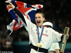 Team GB’s fabulous Friday! Britain celebrate their best day of the Paris Olympics with three golds and Duncan Scott and Ben Proud taking silver in the pool – as medal haul reaches 27