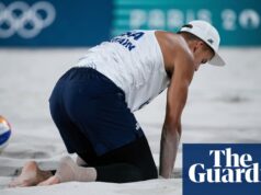 US beach volleyball shut out of medals for first time in Olympic history | Paris Olympic Games 2024