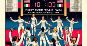US women’s fencing defeats Italy to win first-ever team gold medal in Olympics