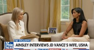 Usha Vance reveals how she deals with negative press coverage of her husband