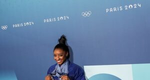 What Simone Biles showed ‘pommel horse guy’ Stephen Nedoroscik at Paris Olympics: ‘Surreal’