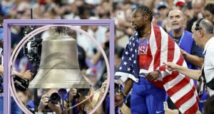 Why the world’s best athletes are ringing a huge bell at the end of their events at the Paris Olympics