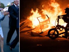 Wife of Harris’ VP pick sets social media ablaze with ‘bizarre’ admission about 2020 riots