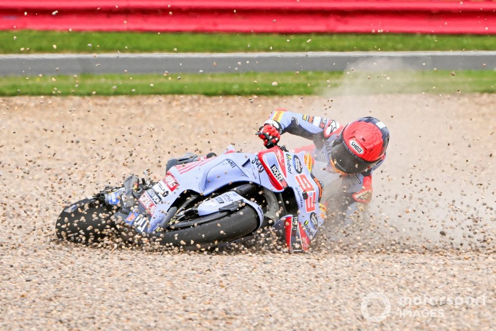 Marc Marquez, Gresini Racing crash