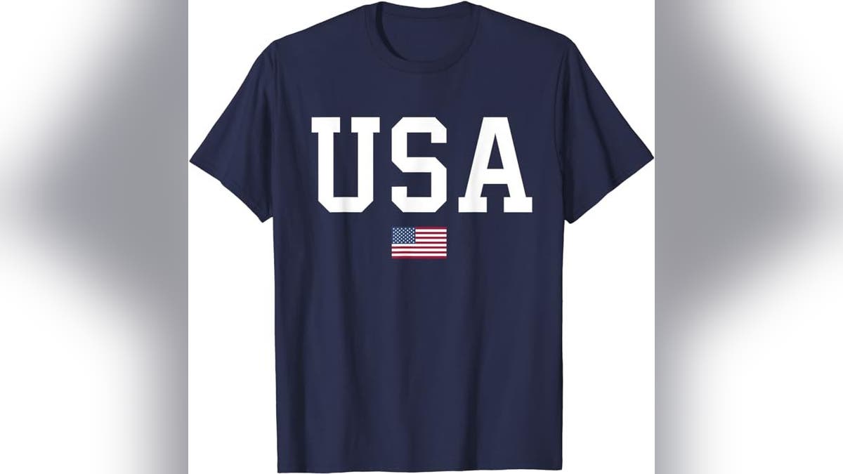 A shirt that captures the essence of patriotism.